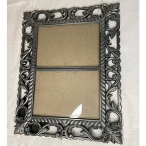 Ornate Metal Photo Frame 4.5x3" Sections GUC